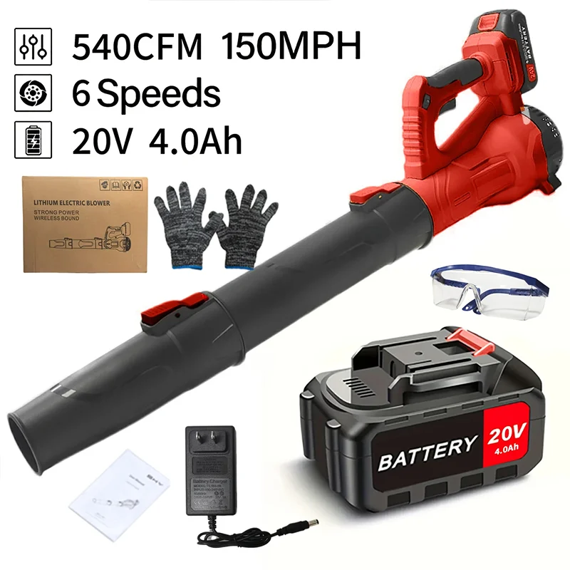 Cordless Leaf Blower for Garden Cleaning Dust and Snow Removal