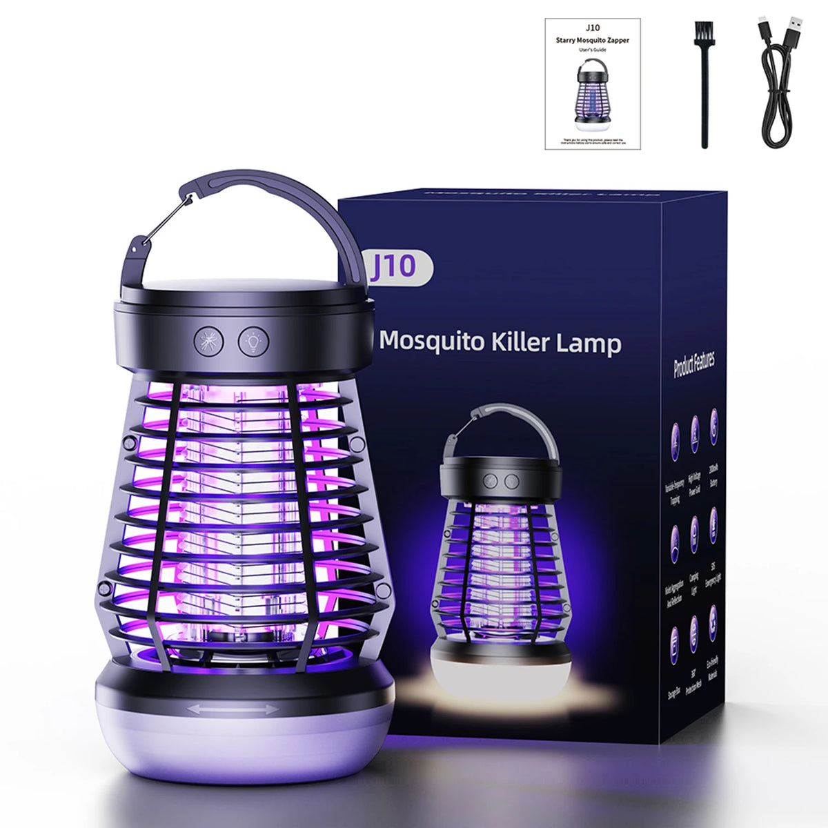 Automatic LED Mosquito Killer Lamp With Electric Bug Zapper