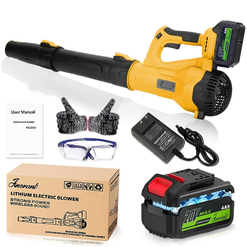 Cordless Leaf Blower for Garden Cleaning Dust and Snow Removal