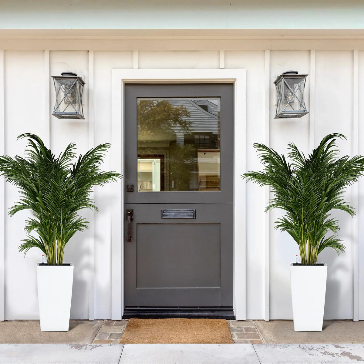 HiMISS Self Watering Planters With Drainage for Indoor Outdoor Plants