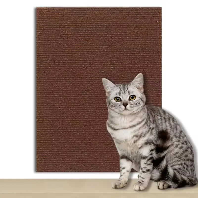 Cat Scratcher Sofa Protector Self Adhesive Trimmable Carpet Mat DIY Protection Board