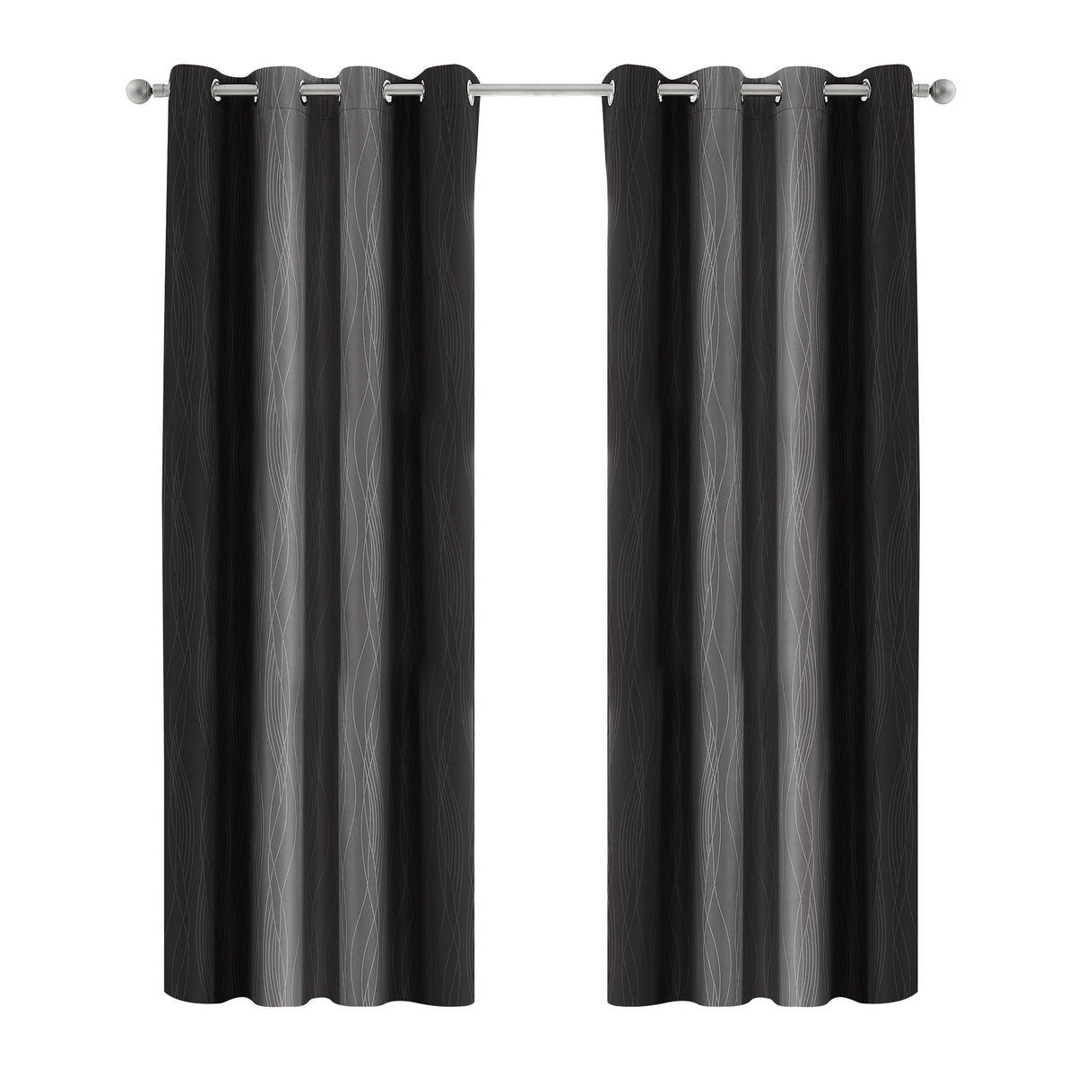 Blackout Gradient Window Curtains With Thermal Insulation and UV Blocking