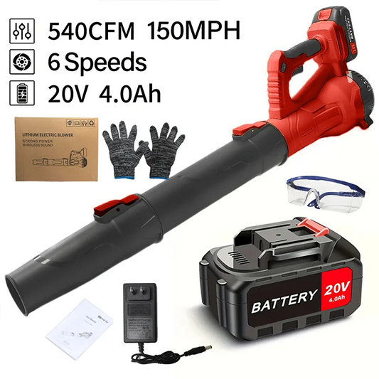 Cordless Leaf Blower for Garden Cleaning Dust and Snow Removal