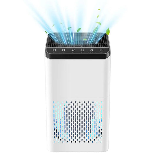 True HEPA Air Purifier With Air Quality Monitor For Home