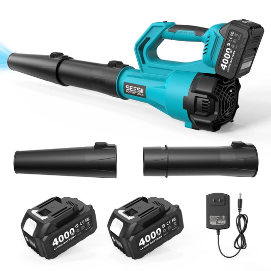 SeeSii Cordless Brushless Turbo Blower for Makita Battery Lawn Care