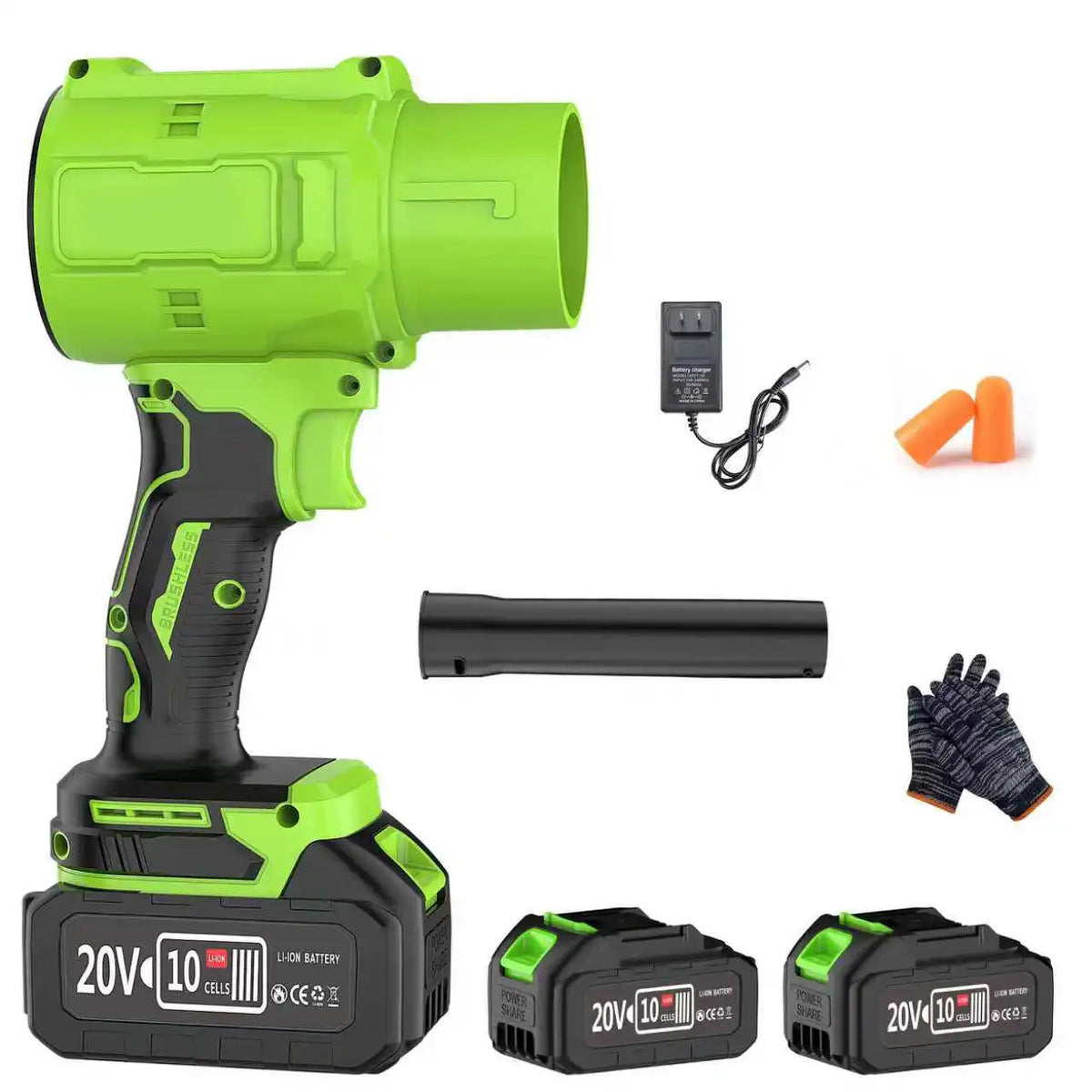 Firehelp Cordless Leaf Blower With Battery Charger for Patio Cleaning
