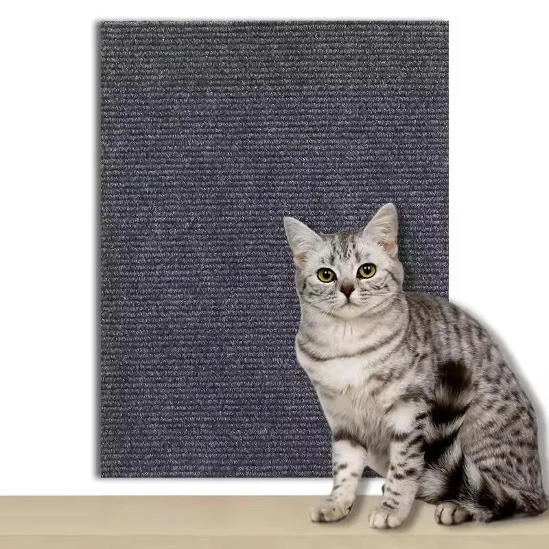 Cat Scratcher Sofa Protector Self Adhesive Trimmable Carpet Mat DIY Protection Board