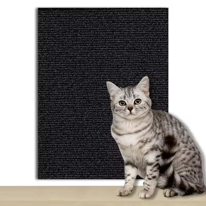Cat Scratcher Sofa Protector Self Adhesive Trimmable Carpet Mat DIY Protection Board