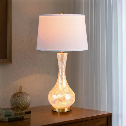 Luxury Opal Glass Table Lamp For Bedroom And Living Room